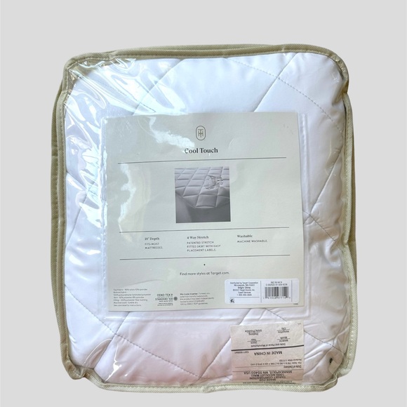 Threshold Bedding Threshold Cool Touch Mattress Pad King Size